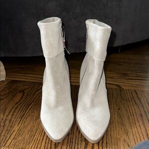 Blondos Women's Gray Waterproof Ankle Boots